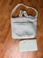 Jollein Luiertas wit teddy, Kinderen en Baby's, Luiertassen, Ophalen of Verzenden, Zo goed als nieuw, Schoudertas