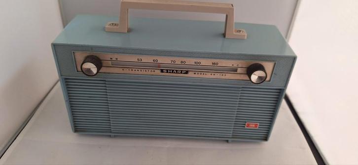 Vintage Sharp 6-Transistor Radio, Audio, Tv en Foto, Radio's, Gebruikt, Transistorradio, Ophalen of Verzenden