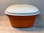 Oranje vintage Tupperware wonderkom serveerwonder, Huis en Inrichting, Keuken | Tupperware, Ophalen of Verzenden, Gebruikt