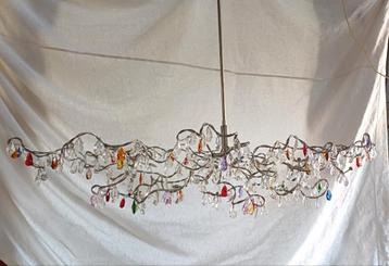 Harco loor design lamp Tiara multicolor 15 licht,  ovaal xxl beschikbaar voor biedingen