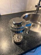 Glazen theepot / cafetière, Ophalen of Verzenden, Zo goed als nieuw