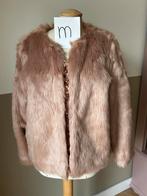 Lichtroze bontjas - Maat M - Perfect voor carnaval!, Ophalen of Verzenden, Zo goed als nieuw, Maat 38/40 (M)