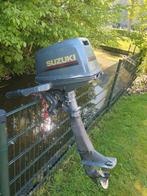 Buitenboordmotor Suzuki 2takt langstaart met benzinetank etc, Watersport en Boten, Buiten- en Binnenboordmotoren, Ophalen, Gebruikt