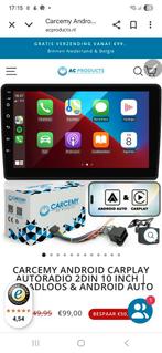 Wie heeft er een 2 Din autocarplay/radio android, Ophalen of Verzenden, Zo goed als nieuw