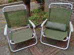 Lage campingstoelen  kampeerstoelen, Caravans en Kamperen, Ophalen, Gebruikt, Campingstoel