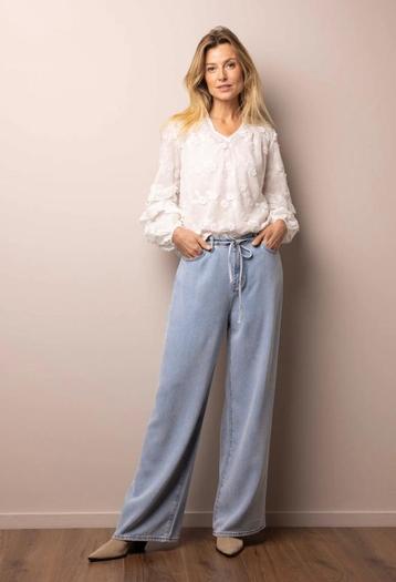 Norah spijkerbroek / wide leg jeans maat 40 blauw beschikbaar voor biedingen
