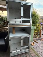 Kooi voor fret, rat of chinchilla van cpl/trespa alluminium, Dieren en Toebehoren, Knaagdieren en Konijnen | Hokken en Kooien
