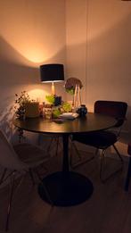 Ronde zwarte tafel van JYSK, Ophalen of Verzenden