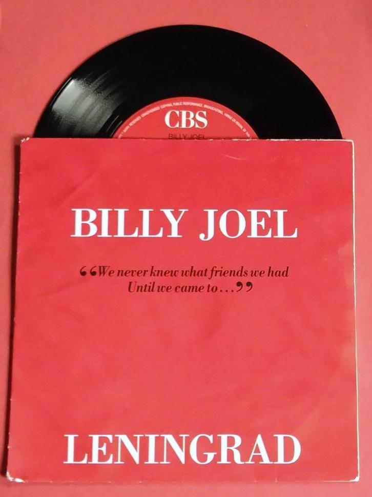 Billy Joel - Leningrad, Cd's en Dvd's, Vinyl Singles, Zo goed als nieuw, Single, Overige genres, 7 inch, Verzenden