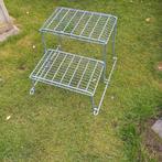 Zwaar metalen caravan opstap 42 cm hoog, Ophalen, Zo goed als nieuw