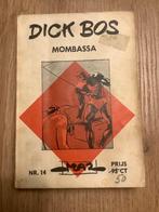DICK BOS NR 14 : MOMBASSA             DETECTIVE STRIPSERIE., Boeken, Stripboeken, Gelezen, Alfred Mazure, Ophalen of Verzenden