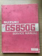 Suzuki GS850G 1979-1986 Service Manual, Verzenden, Suzuki