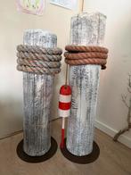 Decoratieve paal in maritieme stijl, Huis en Inrichting, Woonaccessoires | Zuilen en Pilaren, Ophalen, Zo goed als nieuw
