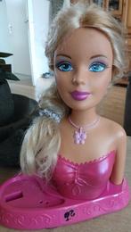 Barbie kaphoofd., Ophalen of Verzenden, Gebruikt, Barbie