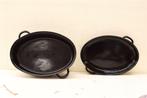 Emaille ovale Braadpan 48428, Antiek en Kunst, Ophalen of Verzenden