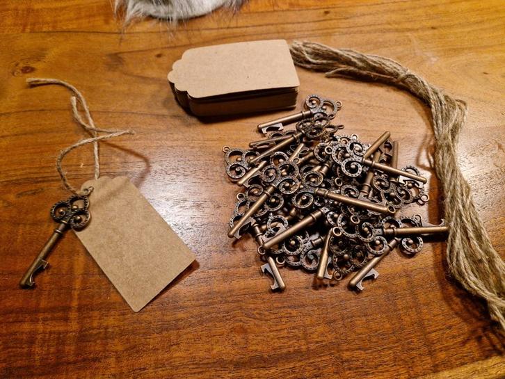 30 stuks Flessenopeners in
vintage-stijl
sleutel souvenir, Hobby en Vrije tijd, Feestartikelen, Nieuw, Versiering, Ophalen of Verzenden