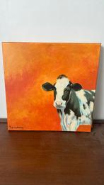Tanja van Achterley, Koe, Oranje, Schilderij, Ophalen