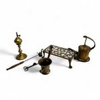 Lot met diverse messing artikelen, Antiek en Kunst, Ophalen of Verzenden, Brons