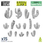 3D printed set - Saguaro Cactus 15x 11615 Scenery Wargames, Verzenden, ES, GSW, Info@sceneryenzo.nl