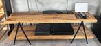 Tv-meubel van massief mangohout – 160x40x50 cm, Tuin en Terras, Ophalen, Zo goed als nieuw, Hout