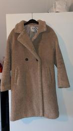 Beige teddy jas, Kleding | Dames, Jassen | Winter, Gedragen, Beige, Ophalen of Verzenden, Maat 36 (S)