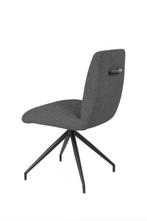 Eetkamerstoel Guus | Antraciet | Bouclé stof, Huis en Inrichting, Stoelen, Ophalen, Nieuw, Metaal, Vijf, Zes of meer stoelen