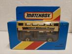 Matchbox 17 London bus West Midlands Travel blauw 3INCH, Ophalen of Verzenden, Zo goed als nieuw, Bus of Vrachtwagen, Matchbox