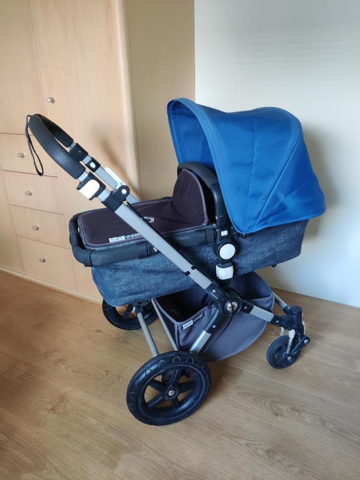 kinderwagen Bugaboo Cameleon 3, Kinderen en Baby's, Kinderwagens en Combinaties, Gebruikt, Combiwagen, Bugaboo, Met reiswieg, Verstelbare duwstang