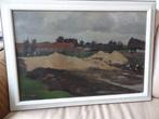 Cor Noltee grondwerk aanleg wijk Krispijn Dordrecht, Antiek en Kunst, Ophalen of Verzenden