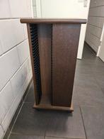 CD Rek op Wieltjes - 36x76 cm, Gebruikt, Ophalen of Verzenden, 25 tot 75 discs, Cd's