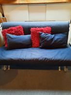Ikea slaapbank PS, Ophalen, Blauw, Tweepersoons, 140 cm