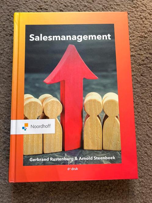 Salesmanagement - Rustenburg & Steenbeek - 6e druk, Boeken, Economie, Management en Marketing, Zo goed als nieuw, Management, Ophalen of Verzenden