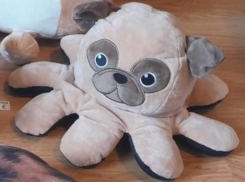 Omkeerbare knuffel hond (octopus) ZGAN beschikbaar voor biedingen