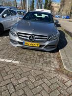 Mercedes C-Klasse C220 CDI 2.1 125KW Aut7 2015 Grijs, Origineel Nederlands, Te koop, Zilver of Grijs, 5 stoelen