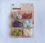 Basic Grey colored buttons, Ophalen of Verzenden, Nieuw, Versiering of Embellishment, Overige merken