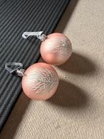 Roze kerstballen glas, Diversen, Kerst, Ophalen of Verzenden, Nieuw