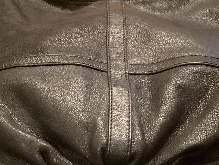 THINK LUXE 100% leren tas zgan, Kleding | Dames, Grote Maten, Zo goed als nieuw, Zwart, Ophalen of Verzenden