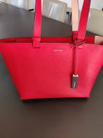 Calvin Klein leren tas als nieuw, Sieraden, Tassen en Uiterlijk, Tassen | Damestassen, Ophalen of Verzenden, Zo goed als nieuw
