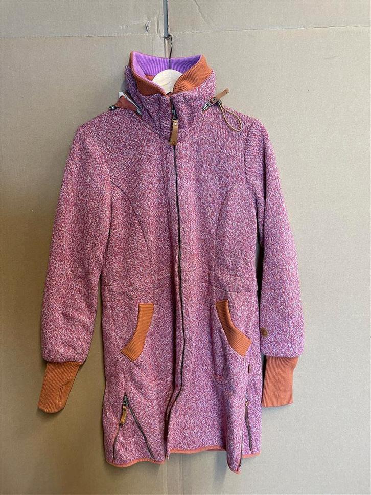 Finside venla jas maat 38 Wol mix, Kleding | Dames, Jassen | Winter, Zo goed als nieuw, Maat 38/40 (M), Ophalen of Verzenden