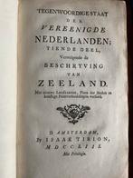 Zeeland, 1753, Tegenwoordige Staat Nederlanden twee delen, Antiek en Kunst, Antiek | Boeken en Bijbels, Ophalen of Verzenden