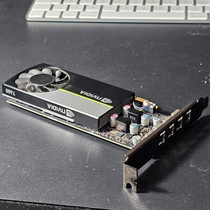 Nvidia T600 4GB, Computers en Software, Videokaarten, Zo goed als nieuw, Nvidia, PCI-Express 3.0, GDDR6, DisplayPort, Ophalen of Verzenden