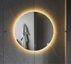 Ronde spiegel 80cm met licht en verwarming - nog in de doos, Huis en Inrichting, Lampen | Wandlampen, Ophalen of Verzenden, Nieuw