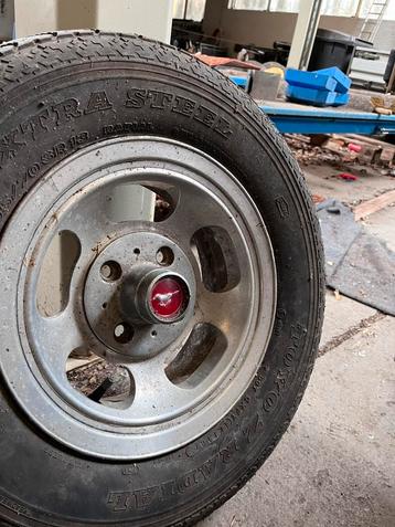 Ford mustang II 13 inch velgen set ZELDZAAM beschikbaar voor biedingen