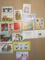 kinderpostzegels bedankkaart onderwijs, Postzegels en Munten, Postzegels | Nederland, Ophalen of Verzenden, Na 1940, Gestempeld