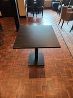 Vierkante tafel 70x70 met stevige poot, Ophalen, Gebruikt, 50 tot 100 cm, Vierkant