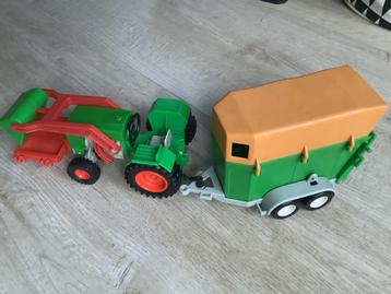 Playmobil Tractor met Aanhanger beschikbaar voor biedingen