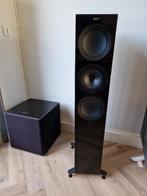 Kef r700 met surround set en subwoofer, Audio, Tv en Foto, Luidsprekers, Overige merken, Ophalen of Verzenden, Zo goed als nieuw