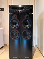 Wharfedale Crystal 2-30 spaekers + Yamaha RX-496RDS receiver, Zo goed als nieuw, 60 tot 120 watt, Front, Rear of Stereo speakers