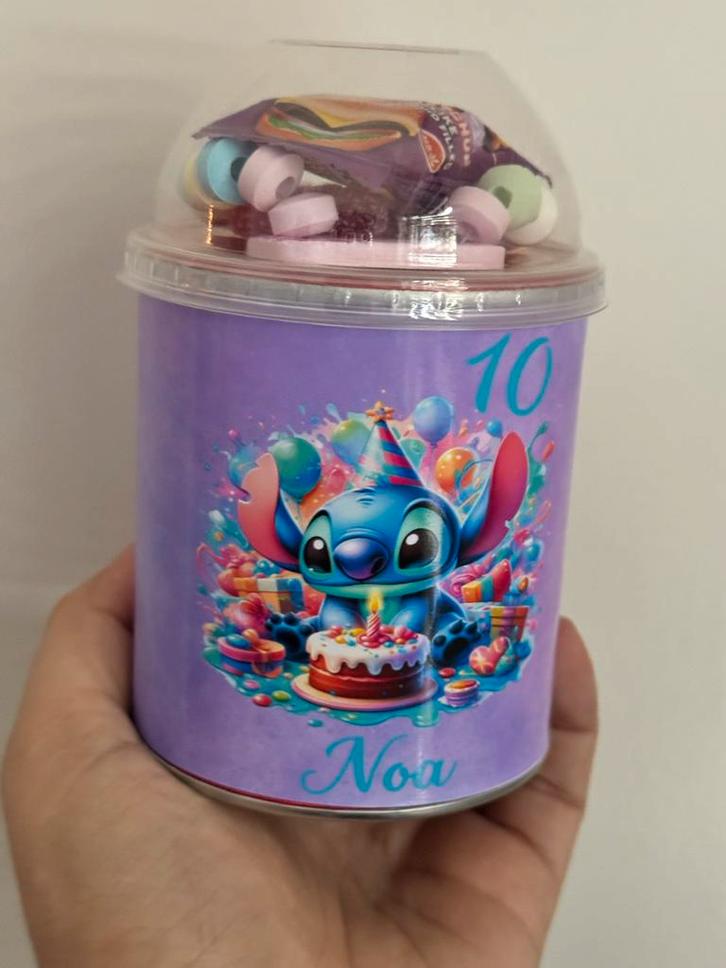 Stitch Traktaties - Gepersonaliseerd!, Hobby en Vrije tijd, Feestartikelen, Nieuw, Verjaardag, Ophalen