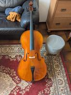 4/4 cello met strijkstok en rugtas, Ophalen, Zo goed als nieuw